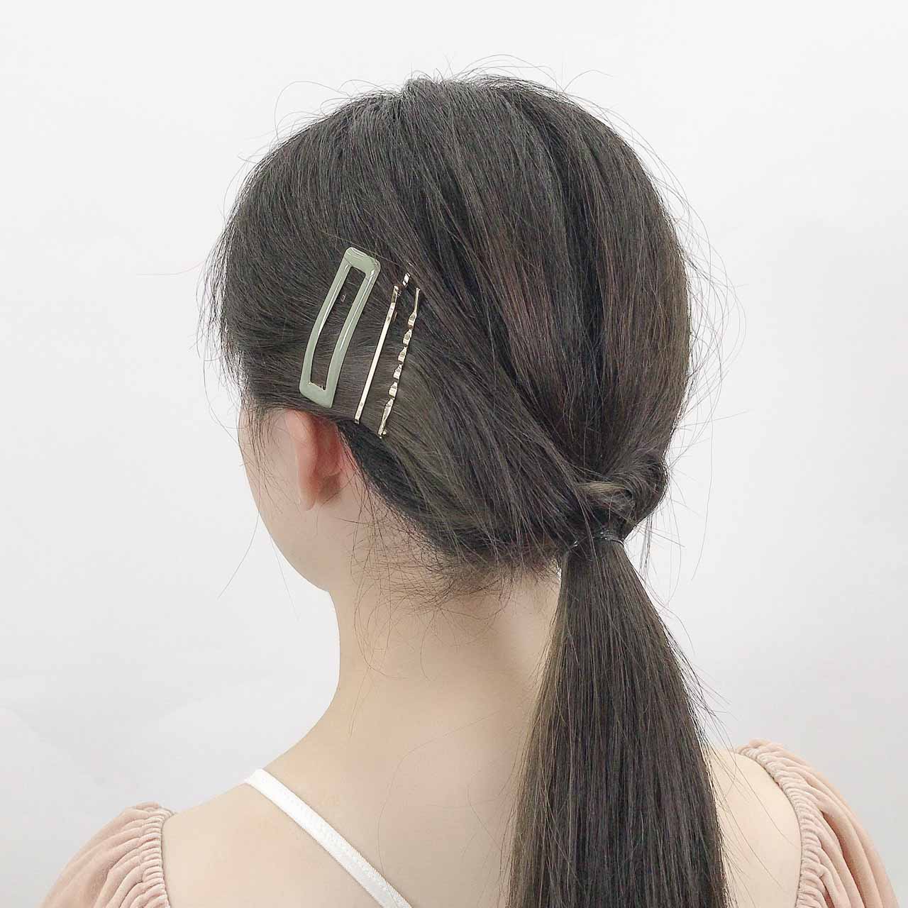 ヘアピン スリーピン クラシカルスクエア【4color】 | ヘア