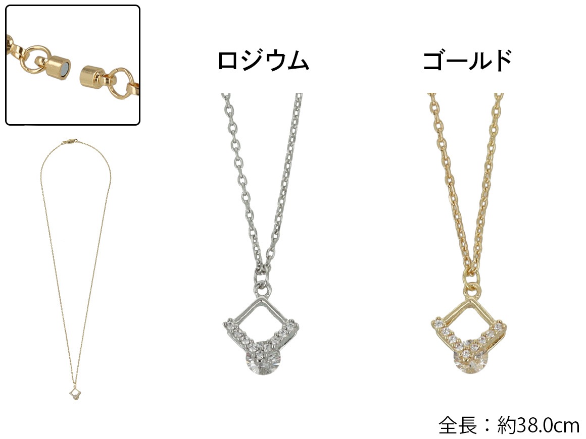 アクセサリー MIGNON 楽天市場】ネックレス フラワーモチーフ ネックレス クローバー