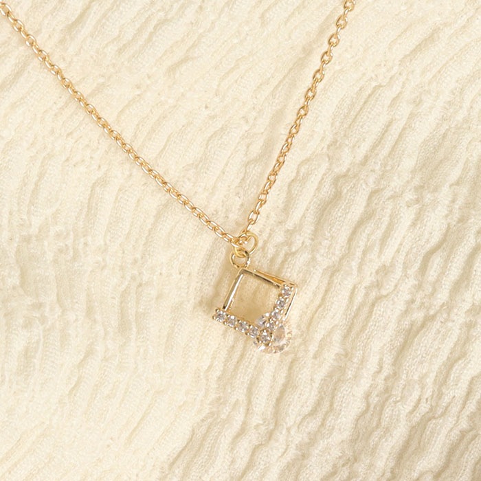 アクセサリー MIGNON 楽天市場】ネックレス フラワーモチーフ ネックレス クローバー