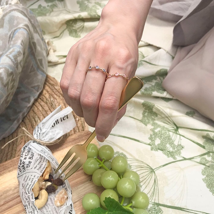 リング 11号 パステルカラー 華奢【4color】 | リング,11号 | Mignon