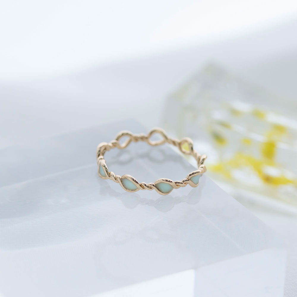 【きらら】リング11号 リング 11号 パステルカラー 華奢【4color】 | リング,11号 | Mignon