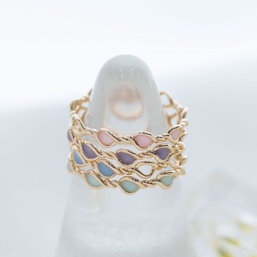リング 11号 パステルカラー 華奢【4color】 | リング,11号 | Mignon