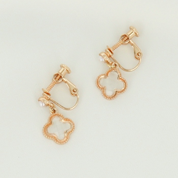 イヤリング クリア クローバー | イヤリング,イヤリング,その他