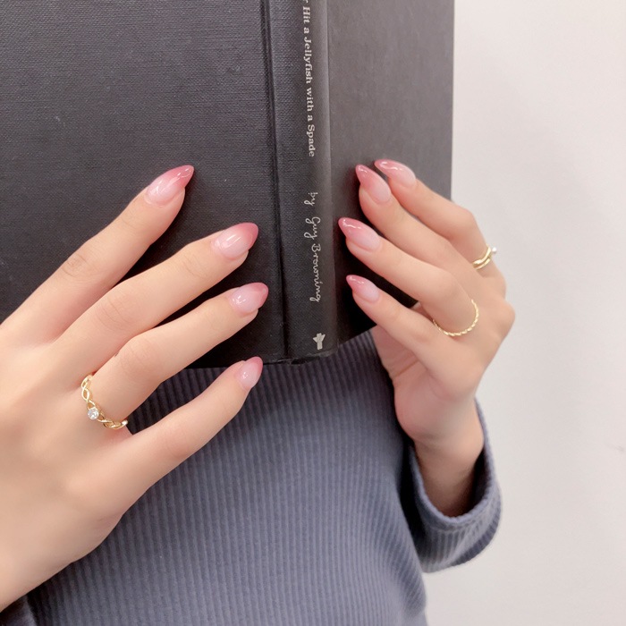 シルバー フローラルクロスリング3点セット11号 5rk132.jpg