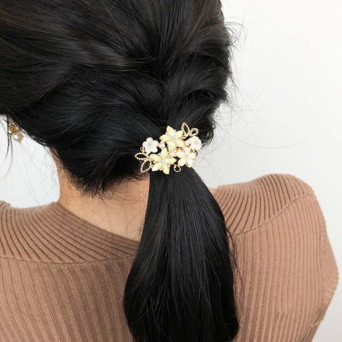 ヘアゴム フラワーブーケ【4color】 | ヘアアクセサリー,ヘアゴム