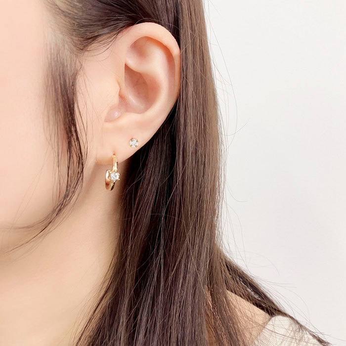 セットピアス 10個 5ペア ストーンフープ パール | ピアス,セット