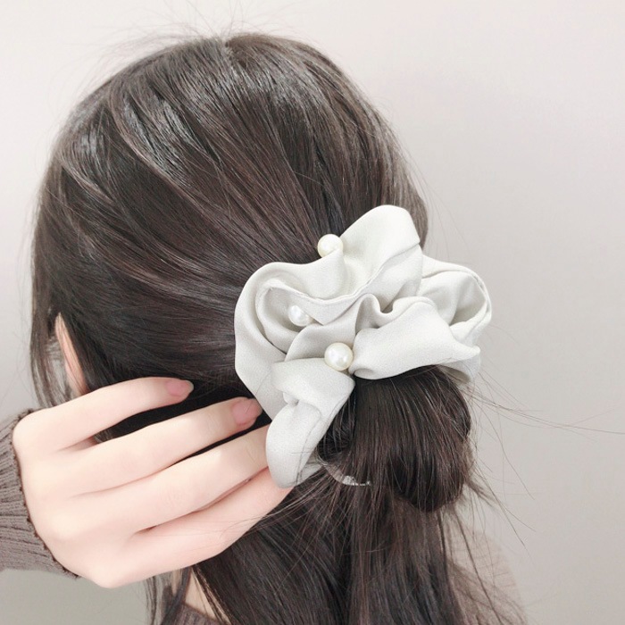 シュシュ パール ニュアンスカラー【4color】 | ヘアアクセサリー