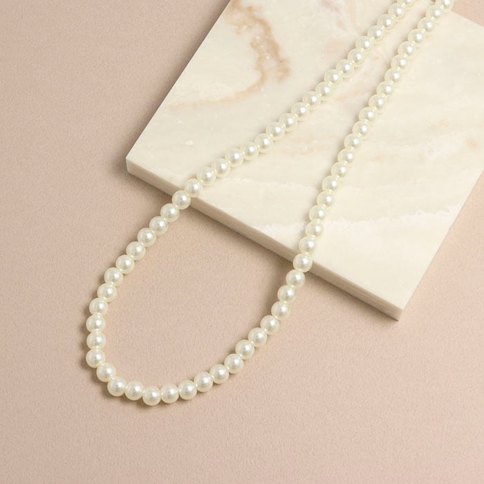 ネックレス パール 6㎜ シンプル | ネックレス,パール | Mignon