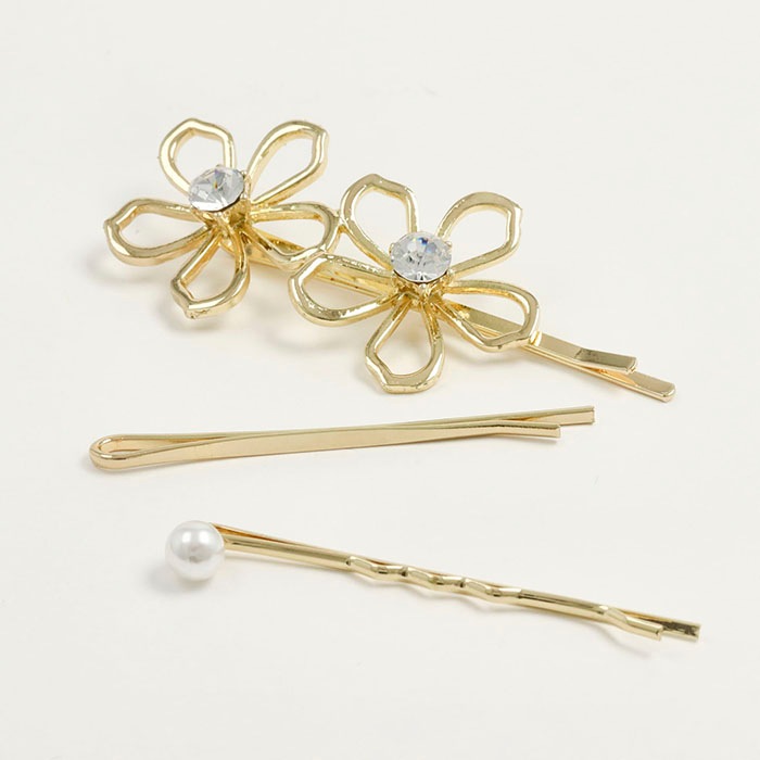 R*︎様 金色の花模様ヘアピン R*︎様 金色の花模様ヘアピン R*︎様 金色の花模様ヘアピン