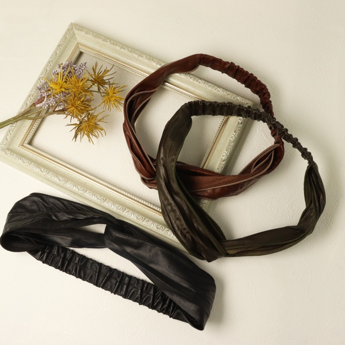 ターバン レザー調【3color】 | ヘアアクセサリー,ターバン | Mignon