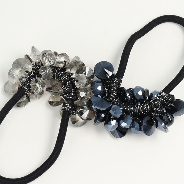 ヘアゴム カットビーズ ランダム | ヘアアクセサリー,ヘアゴム,その他