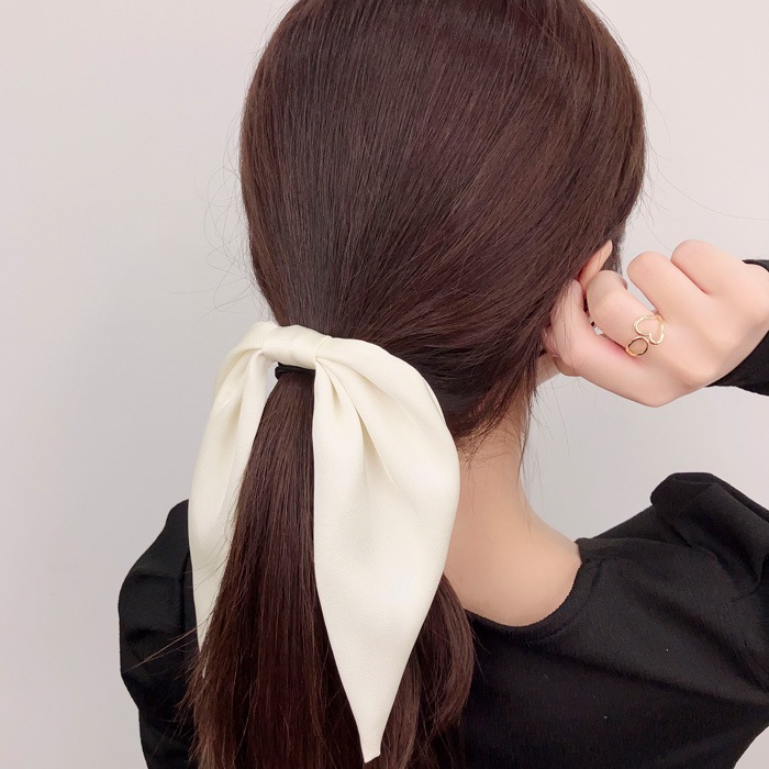 ヘアゴム ロングリボン【3color】 | ヘアアクセサリー,ヘアゴム