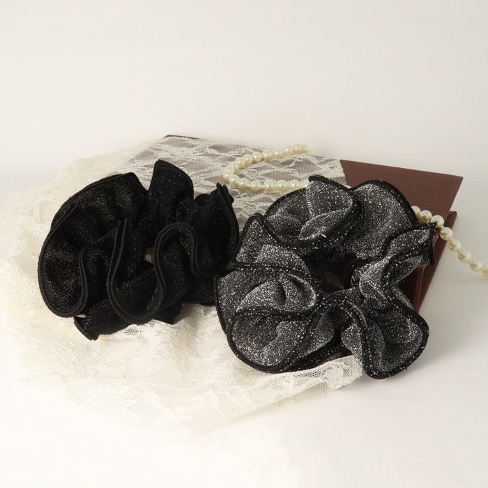 シュシュ ラメ シアー | ヘアアクセサリー,シュシュ,シュシュ | Mignon