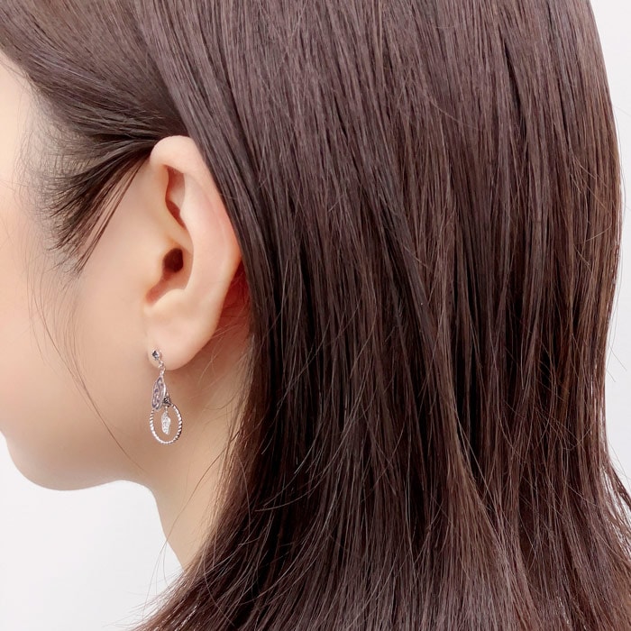 【nachi.】水引ピアス「金×白」 7セット 和風 水引 ピアス 揺れるチャームがかわいい ⭐︎ 成人式 結婚式