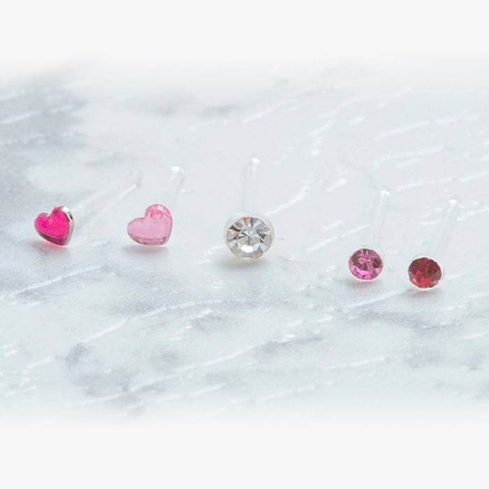 まつピアスセット まつピアスセット 樹脂ポスト 星ピアス セットピアス (2ペア