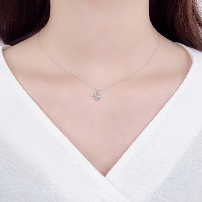   1997　ネックレスペンダント　ストーン 楽天市場】GRAN DEUR 花 ブルーサファイア シルバー ネックレス