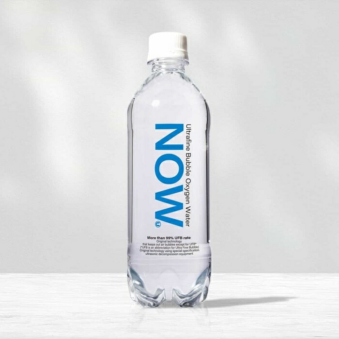 酸素水 バナジウム アルカリイオン水 高濃度ウルトラファインバブル水 NOW U ( 500ml 48本 / 軟水 1 箱 )