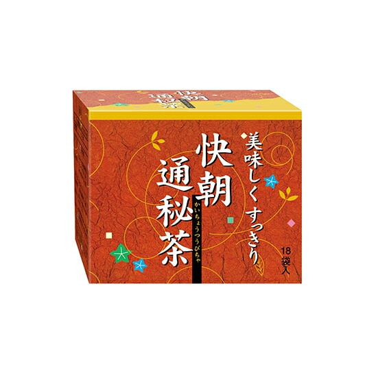 快朝通秘茶 小型（５g×18 包入り）