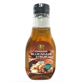 【12本でお得！】有機ブルーアガベシロップ330ｇ×12本 アイスコーヒーやアイスティ等の冷たい飲み物との相性がとても良いです！