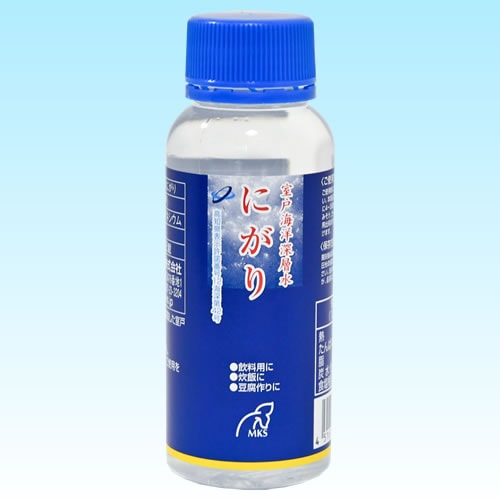 【出荷地が同一商品で複数個ご注文の場合、1個口送料にします】室戸海洋深層水 にがり 100ml・10本入