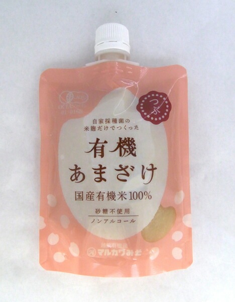 【出荷地が同一商品で複数個ご注文の場合、1個口送料にします】有機白米甘酒（つぶタイプ）200ｇ