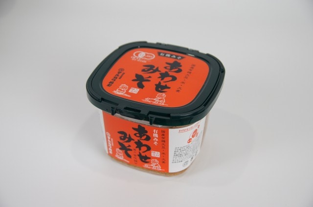 国産みそあわせみそ600ｇ ・有機みそ日本と有機麦みそを独自のレシピで合わせました