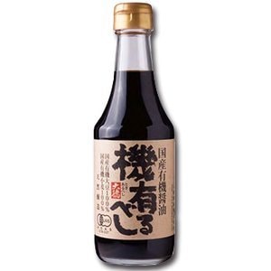 国産 有機 醤油 機有るべし (ときあるべし) 300ml X12本 セット (1cs ケース売り) (有機 JAS こいくち醤油 調味料) (大徳醤油)