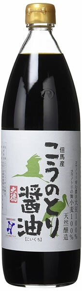 大徳醤油 こうのとり醤油 900ml