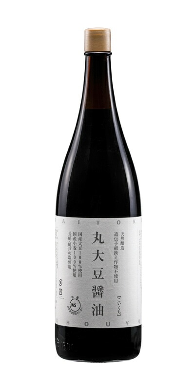 国産大豆・小麦使用！丸大豆醤油こいくち　1.8L【業務用・飲食店・店舗・ホテル関係等業務用の送り先のみ受注いたします！】
