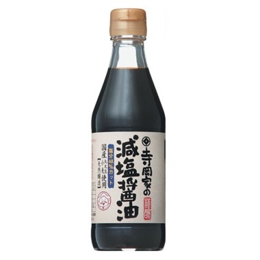 【身体に優しい】【自然の恵み・健康に！！】【塩分４８％カット】寺岡家の減塩醤油300ml
