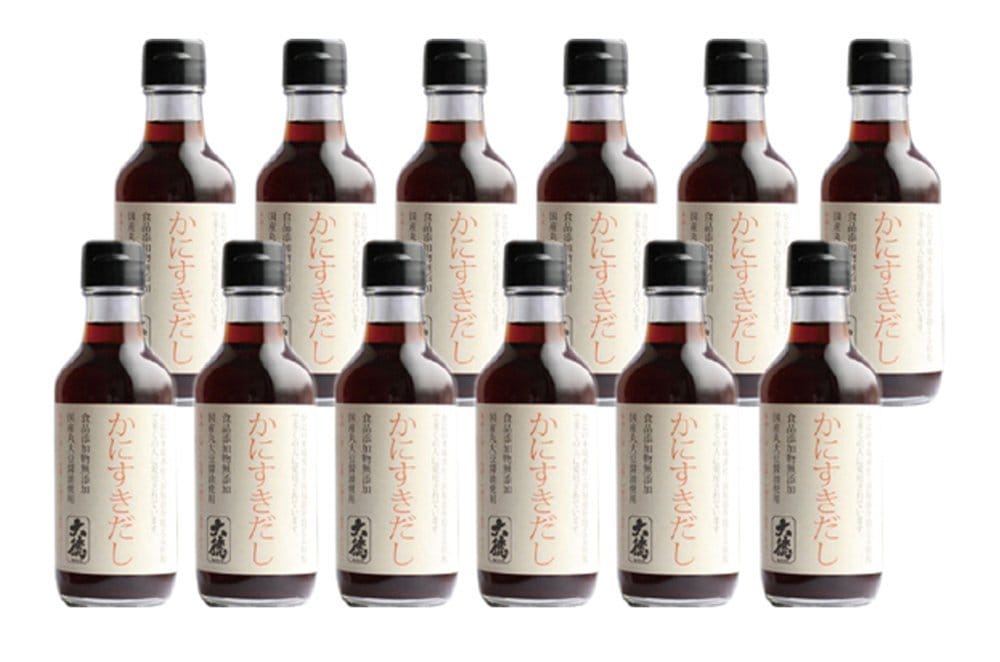 大徳醤油 かにすきだし 200ml×12本