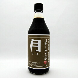 月【つき】　 福岡県産丸大豆しょうゆ(ほんのり甘口)500ｍｌ12本セット