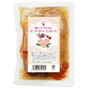 桃とヤマモモとミニトマトのコンポート160ｇ