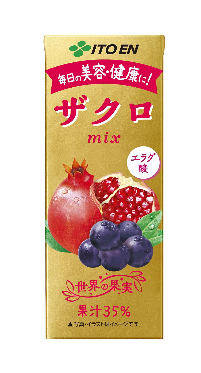 伊藤園・ザクロｍix 紙パック 200ml