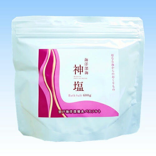 海洋深海 神塩  バスソルト　香料入　600g