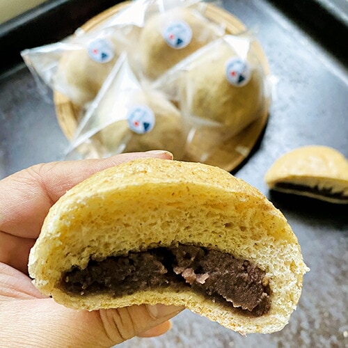 【冷凍】豊受あんぱん（はちみつ入り）5個パック【出荷地が同一商品で複数個ご注文の場合、1個口送料にします】