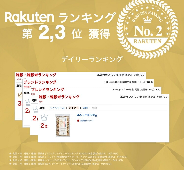 ほめっこ米500g