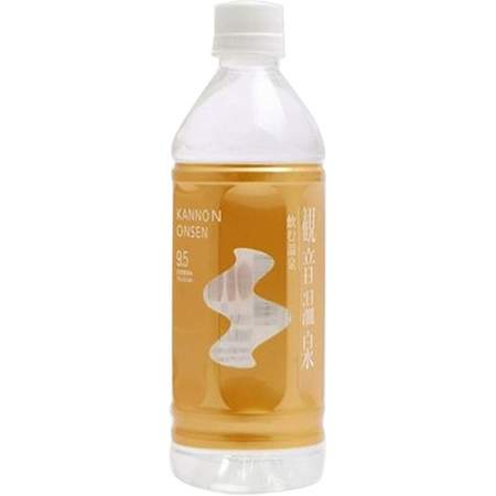 飲む温泉　観音温泉５００ｍｌ（１本）【◆硬度1.0未満の超軟水・pH9.5のアルカリ泉】【出荷地が同一商品で複数個ご注文の場合、1個口送料にします】