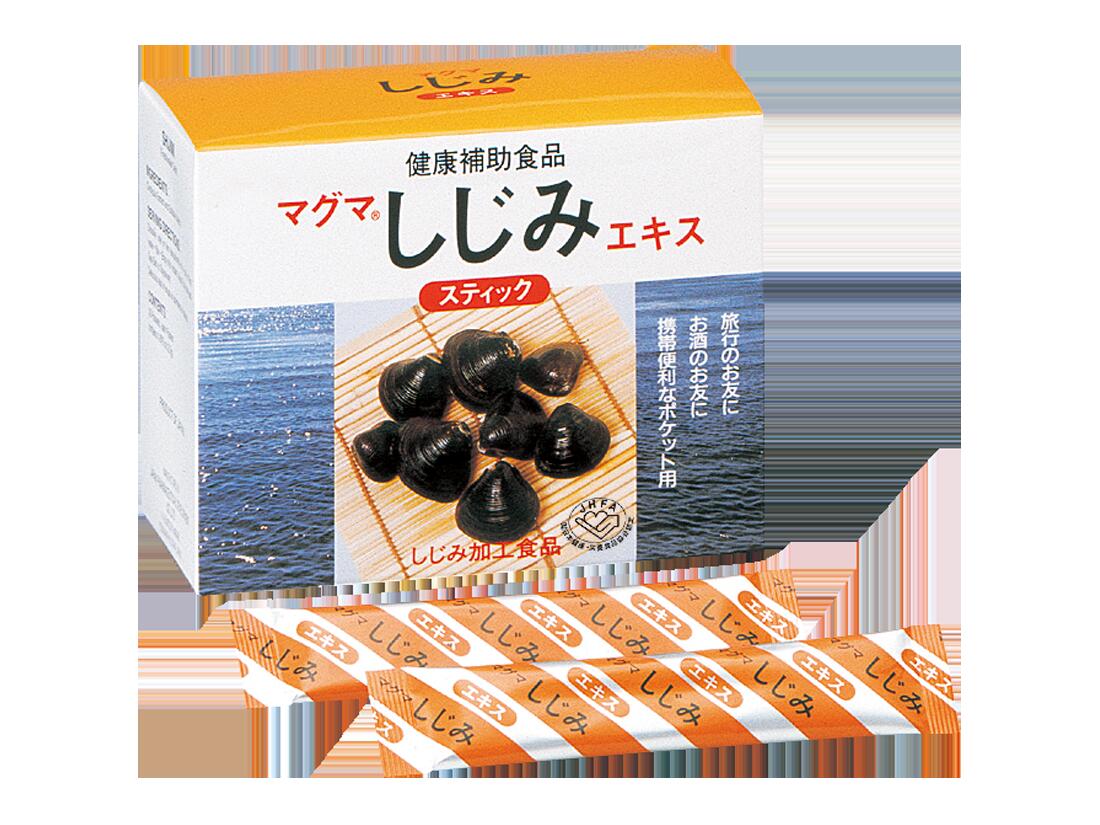 【外出時に便利な個包装！】マグマ?しじみエキス７５ｇ（2.5ｇ×30包入）　健康補助食品