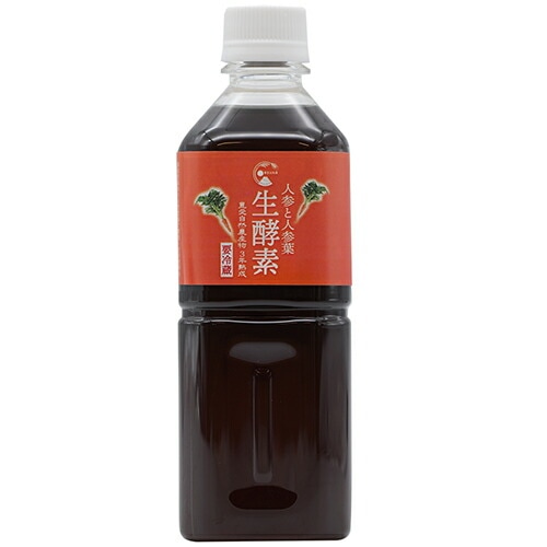 人参と人参葉 生酵素 500mL