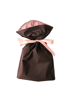 ギフト包装袋_ブラウン_Ｓ