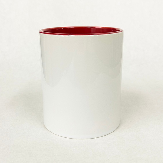 2トーンマグ（定番印刷）レッド_50～199個