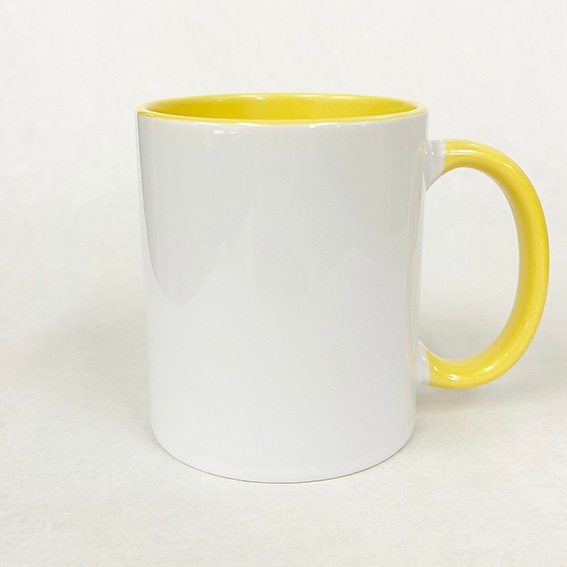 2トーンマグ（定番印刷）イエロー_6～29個