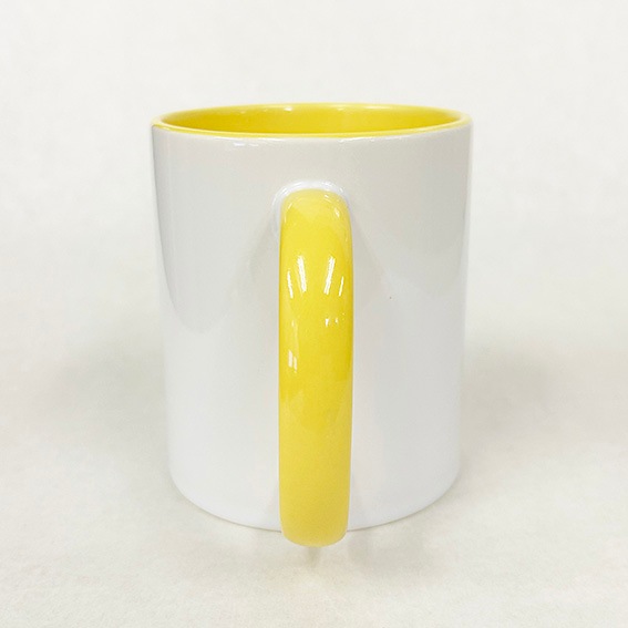 2トーンマグ（定番印刷）イエロー_1個