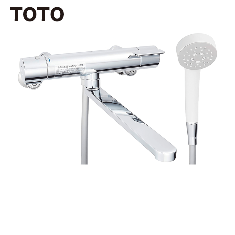 TOTO / 壁付サーモスタット混合水栓（コンフォートウエーブ1モード 