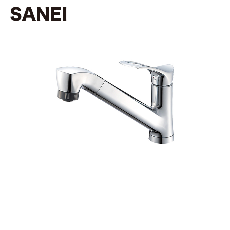 SANEI / シングルワンホールスプレー混合栓 / K87120JV-13【発送元 CJ