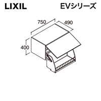 LIXIL / ���̲�����EV ���åѡ�����ӥͥå�  W750�������󵡹��դ���EB1U-755W��ȯ���� �᡼������