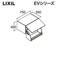 LIXIL / ���̲�����EV ���åѡ�����ӥͥå�  W750  �����󵡹��ա�EA1U-756W��ȯ���� �᡼������