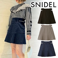 SALE60%OFF】SNIDEL スナイデル サイドオープンフレアスカショー