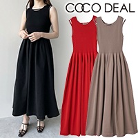 SALE30%OFF】COCODEAL ココディール/2WAYノースリホールニット
